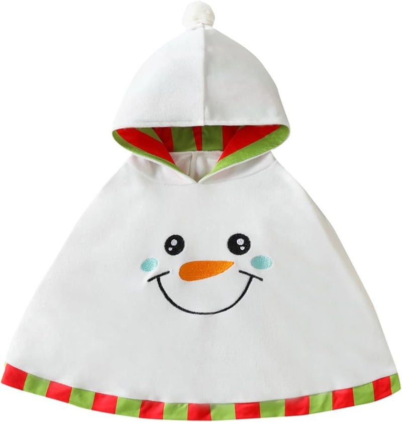 رنة الرنة رجل الثلاء كيب شال للأطفال ملابس حفلة احتفالية - Image 2