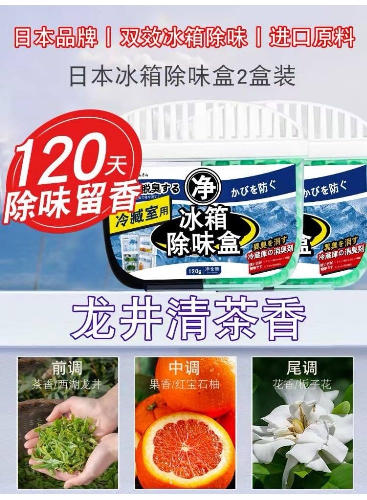 Refrigerator & Freezer Deodorizer & Air Purifier Box (Exclusive Original Version) - 120g, Long-Lasting Natural Freshness & Maximum Durability - Image 5