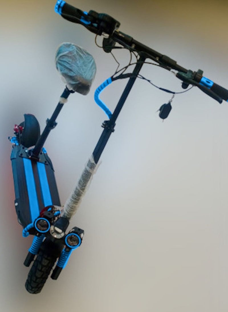 Winner Sky Electric Scooter E10 3 Lights Upgraded Version Battery 48V 13Ah Motor 1200W Extra Smooth Blue - Image 1