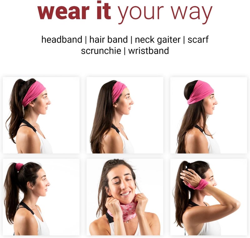 Gone For a Run RokBAND Multi-Functional Holiday Running Neck Gaiter or Headband | Thanksgiving Turkey Trot Styles - Image 5