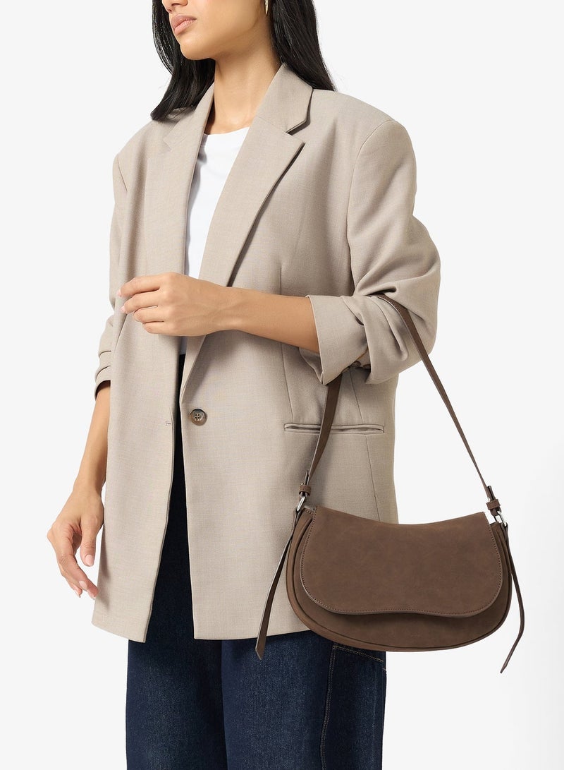 GLAMOROUS Mini Saddle Shoulder Bag - Image 1