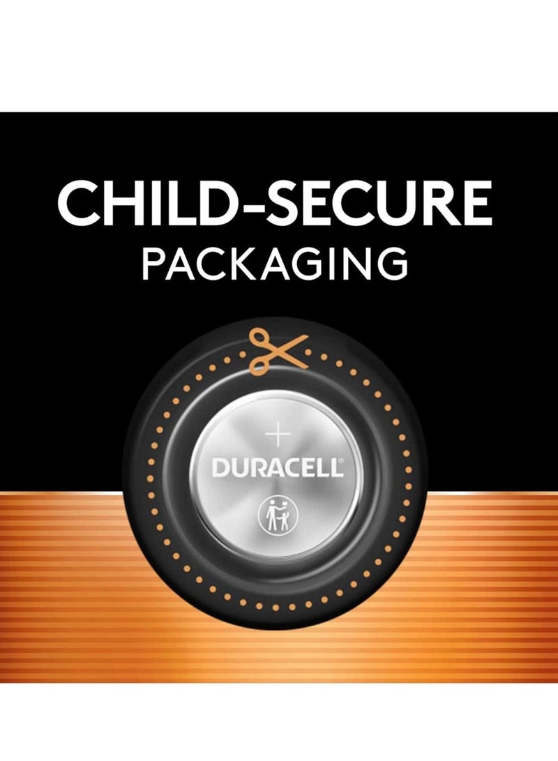 Duracell Duracell Specialty 2025 Lithium Coin Battery 3V, pack of 4, with Baby Secure Technology and suitable for keyfobs, scales, wearables and medical devices  - Image 4