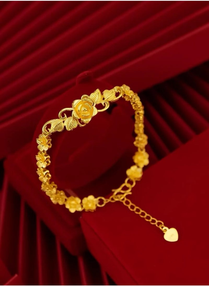GOLDMAX - 21k Gold Plated Bracelet For Women - Image 1