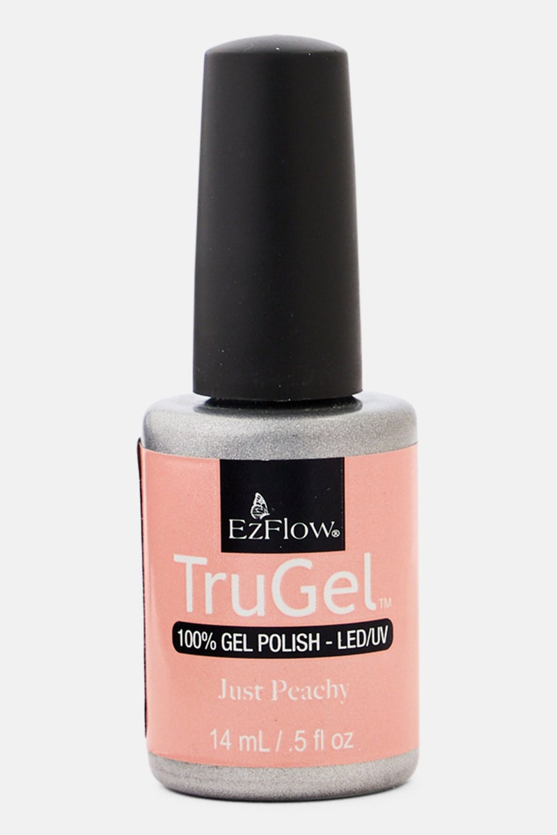 Ez Flow Trugel Led UV Gel Polish 14ml, Just Peach - Image 1