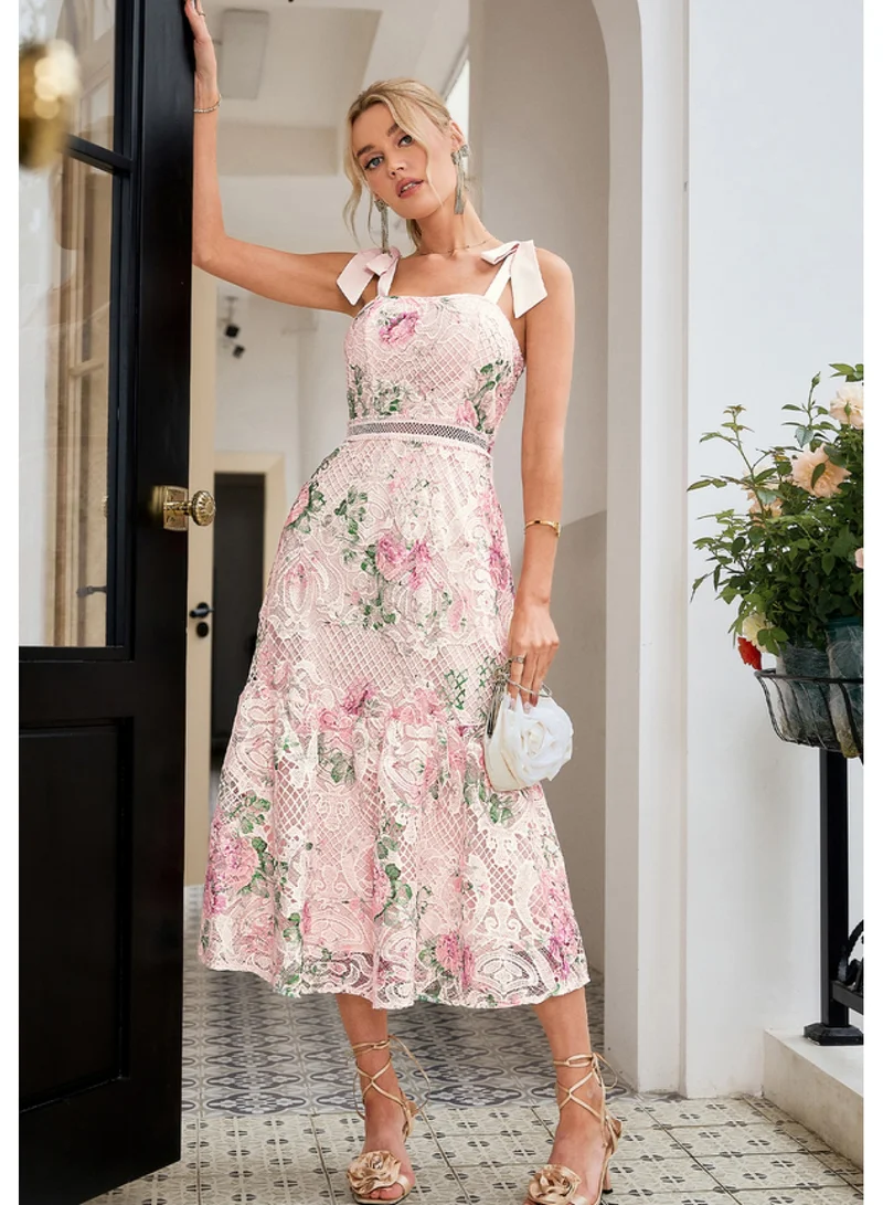 سيمبلي فستان أنيق للنساء الصيفي مزيج خفيف ومريح من القطن المثالي للمنزهات