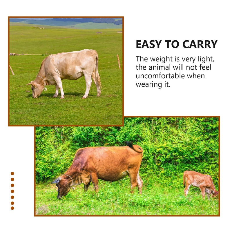 2Pcs Large 62g Thickened Imitation Gold Animal Bells for Livestock Cow Sheep Collar - Image 4