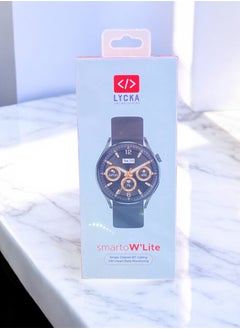 LYCKA Lycka Smart Watch Bluetooth Calling Smarto’W Lite Large HD Full Display 24h Heart Rate Monitoring Ip67 watrproof Black  - Image 2