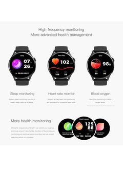 LYCKA Lycka Smart Watch Bluetooth Calling Smarto’W Lite Large HD Full Display 24h Heart Rate Monitoring Ip67 watrproof Black  - Image 4