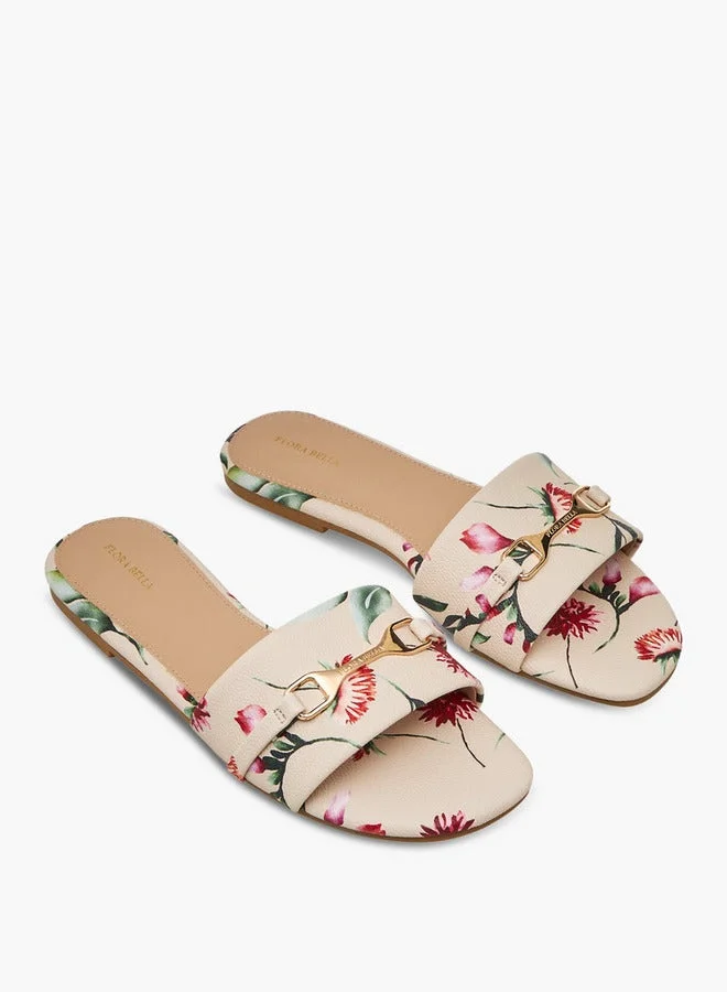 Flora Bella By Shoexpress PINK Flora Bella Women Floral Print Sandals for Women | Best Price UAE