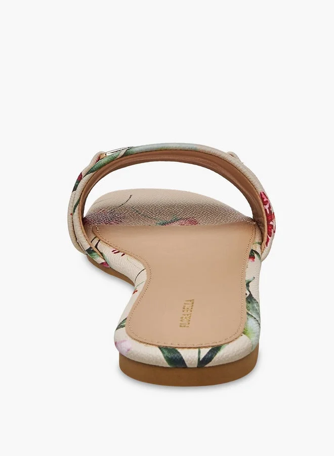 Flora Bella By Shoexpress PINK Flora Bella Women Floral Print Sandals for Women | Best Price UAE