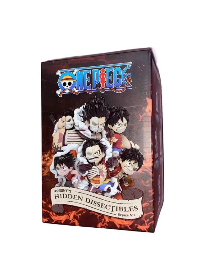 general One Piece Luffy Half Anatomy Series Tide Play Blind Box Hand-made Desktop Decoration Toys Gifts for Family and Friends - Image 1