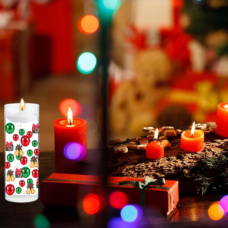 klarako 6066 Pieces Christmas Vase Filler Beads Floating Pearls Water Gel Beads, Christmas Vase Filler Beads Floating Pearls for Vase Filler Table Centerpieces Christmas Home Party Decoration - Image 5