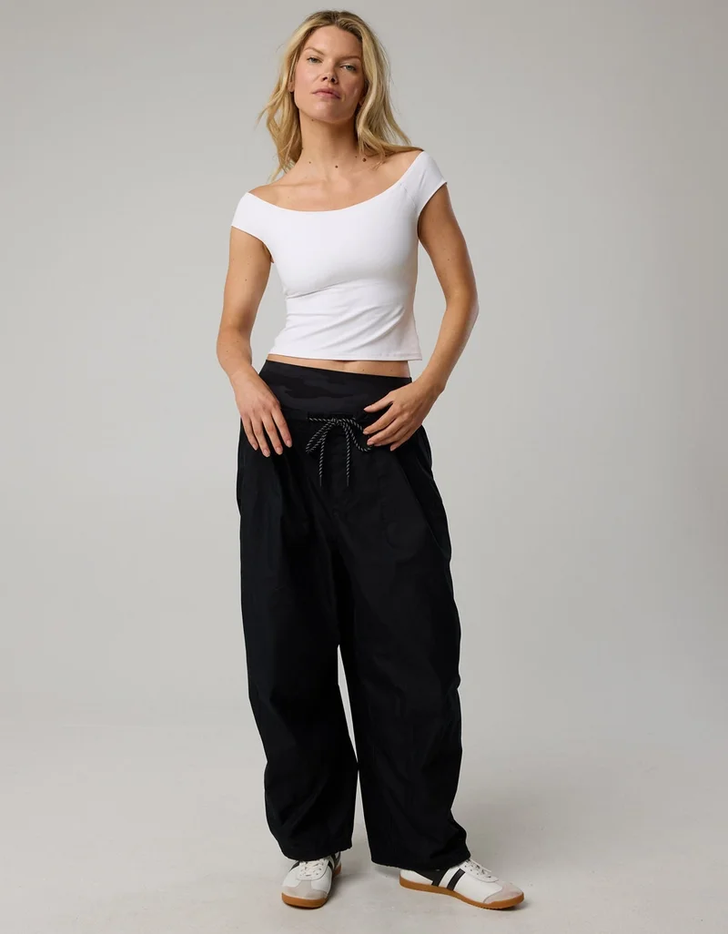 Aerie  OFFLINE By Aerie Real Me XTRA Off The Shoulder T-Shirt for Women | Best Price UAE