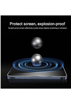 Ailun Ailun 3 Pack Screen Protector for iPhone 15 Pro Max [6.7 inch] + 3 Pack Camera Lens Protector with Installation Frame,Sensor Protection,Dynamic Island Compatible,Case Friendly Tempered Glass Film  - Image 2