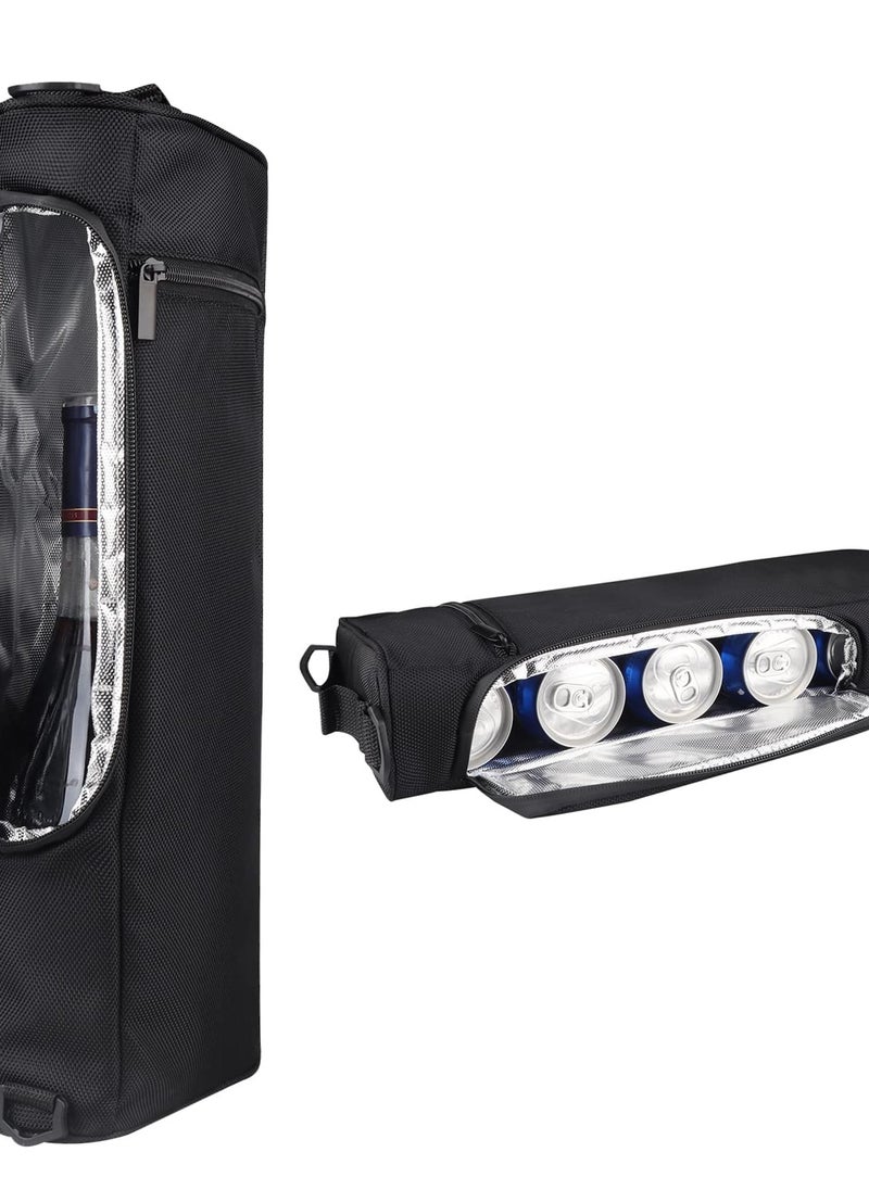 Generic - Insulated Golf Cooler Bag for Beer and Wine - Holds 6 Cans or 2 Bottles - Ideal for Golf Enthusiasts - Image 1