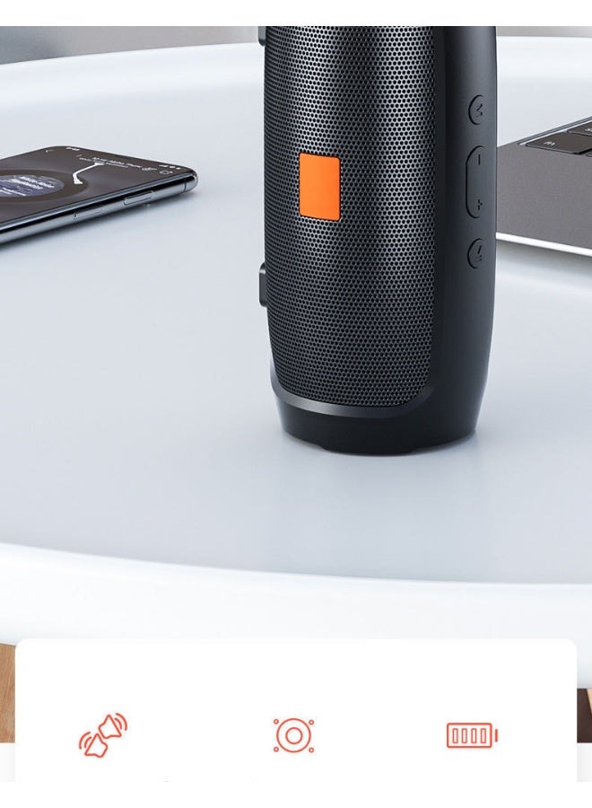 NIBEMINENT Wireless Bluetooth Speaker Outdoor Card Heavy Subwoofer Small Audio Voice Broadcast Mini Smart Speaker  - Image 2