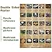 BBOLDIN Vintage Mushroom Puzzle 1000 Pieces for Adult Vintage Fungi Jigsaw Puzzle of 25 Edible Mushrooms Champignons Plant Puzzle for Mycophile - Image 3