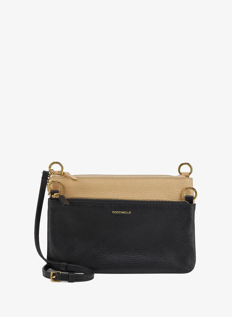 كوكسينيل Yvonne Bicolor Mini Crossbody Bag