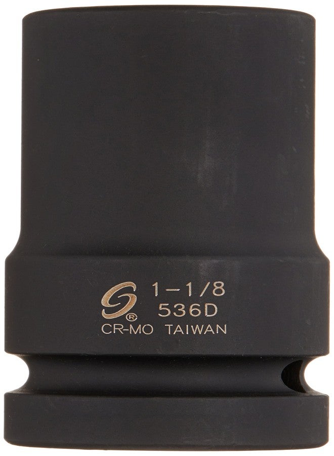 Sunex Tools سنكس ٥٣٦D، مقبس صدمات عميق، ٦ نقاط، ١-١/٨ بوصة - Image 2