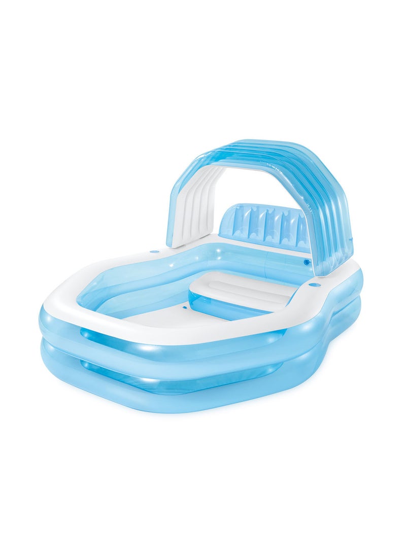 INTEX Swim Center Inflatable Family Sunshade Pool 2.29x1.91x1.35mt.  - Image 2