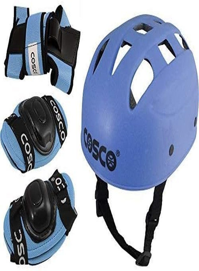 Cosco Protective Kit for Skating, 4 in 1 Protective Kit Includes 1 Head, 2 Knee 2 Elbow & 2 Pam Guards Skating Kit - Beginner, Multicolor