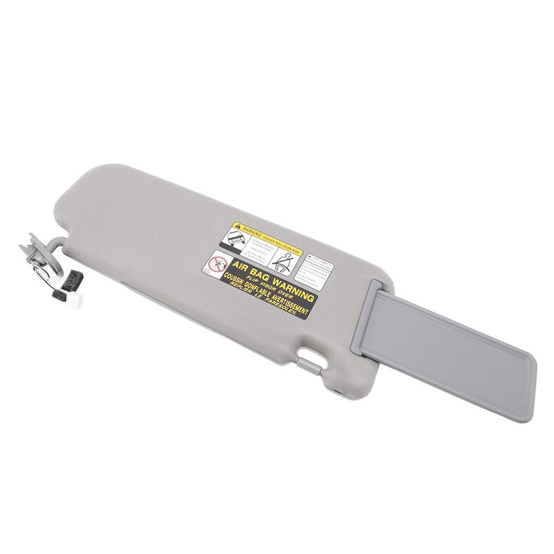 مجموعة سدسة الشمس رمادية مثبتة على فوق الطقوس (UV Blocking) 852013K010QD للاستبدال في هونداي سوناتا عامي 2006-2008 الجانب الأيمن - Image 2