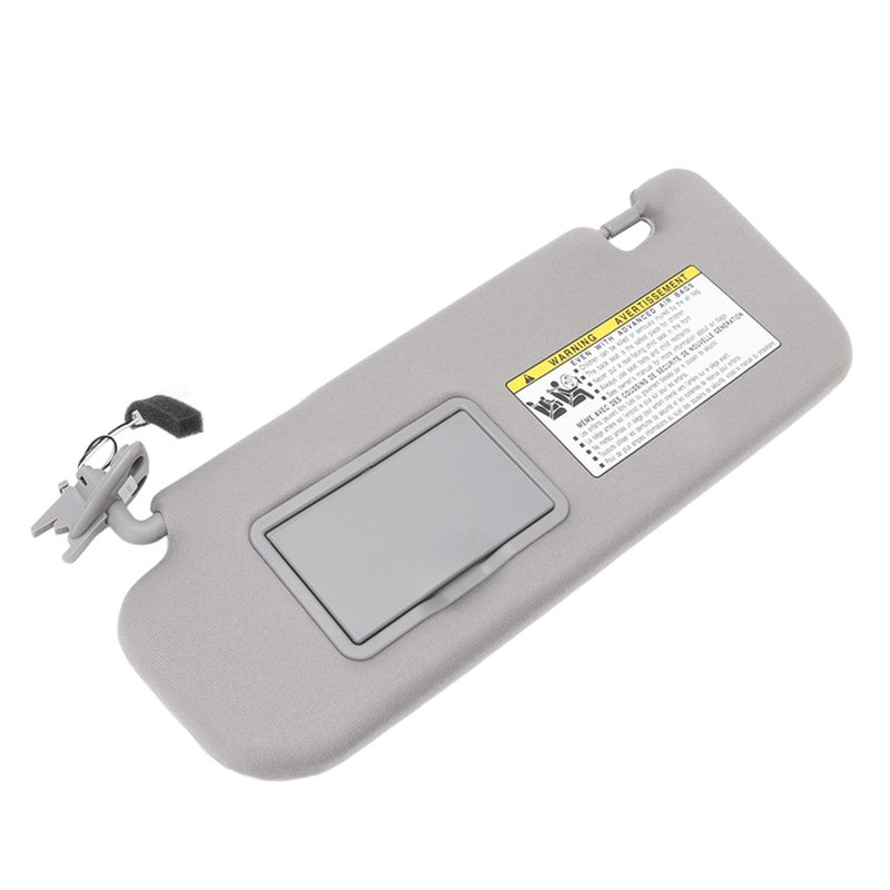 مجموعة سدسة الشمس رمادية مثبتة على فوق الطقوس (UV Blocking) 852013K010QD للاستبدال في هونداي سوناتا عامي 2006-2008 الجانب الأيمن - Image 4
