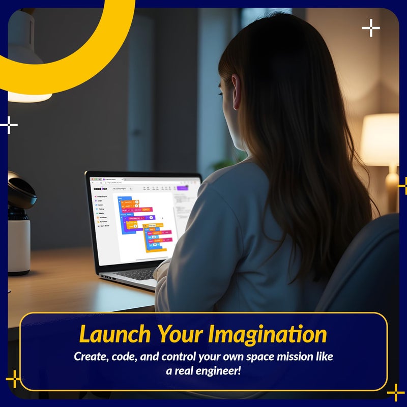 LINGO Countdown to Launch STEM Coding Kit - Build, Code & Explore Rocket Launch Concepts - Science Kits for Kids Ages 13+ Years for Birthdays & Holidays - Image 5