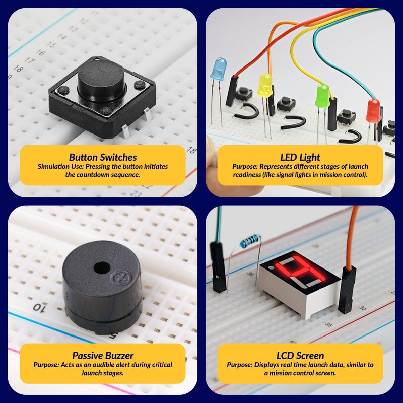 LINGO Countdown to Launch STEM Coding Kit - Build, Code & Explore Rocket Launch Concepts - Science Kits for Kids Ages 13+ Years for Birthdays & Holidays - Image 4