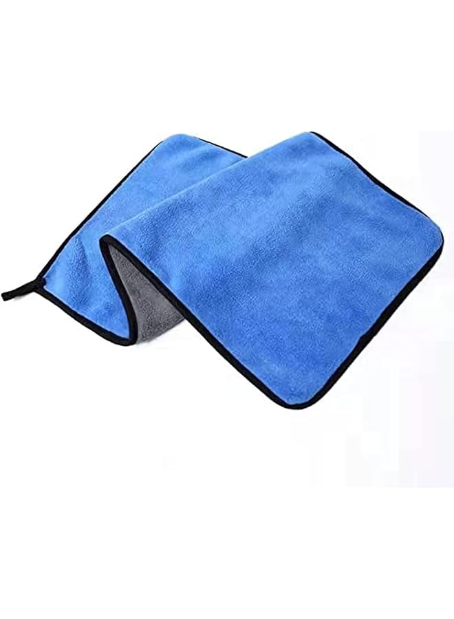 KASTWAVE Car Wash Cleaning Supplies 3-Piece Set Premium Chenille Microfiber Washing Sponge-Washing Gloves-Washing Towel-No Lint Scratches-Super Soft Cleaning Gloves With Handbag Gloves - Image 2