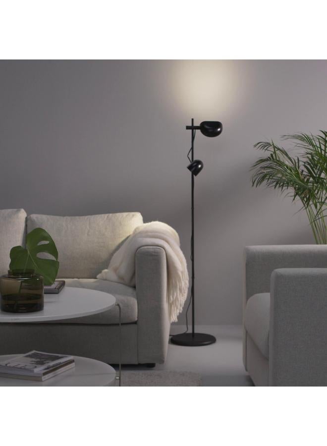 erorex Floor Lamp With 2-Spot, Black - Image 2