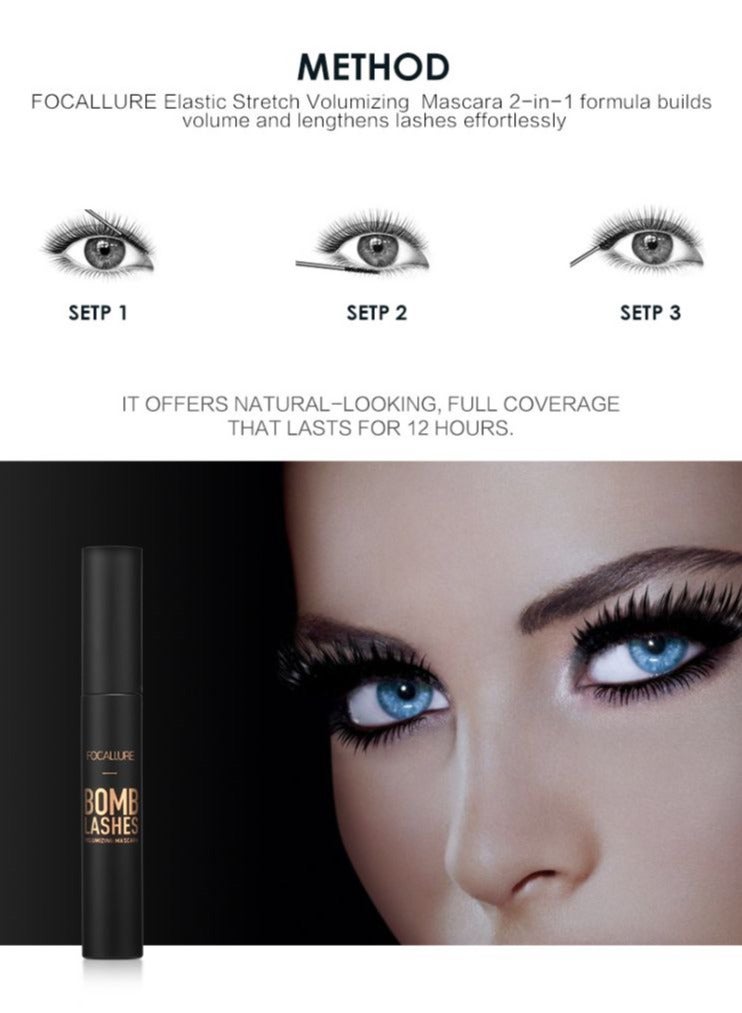 FOCALLURE Bomb Lashes Waterproof Mascara - Image 4