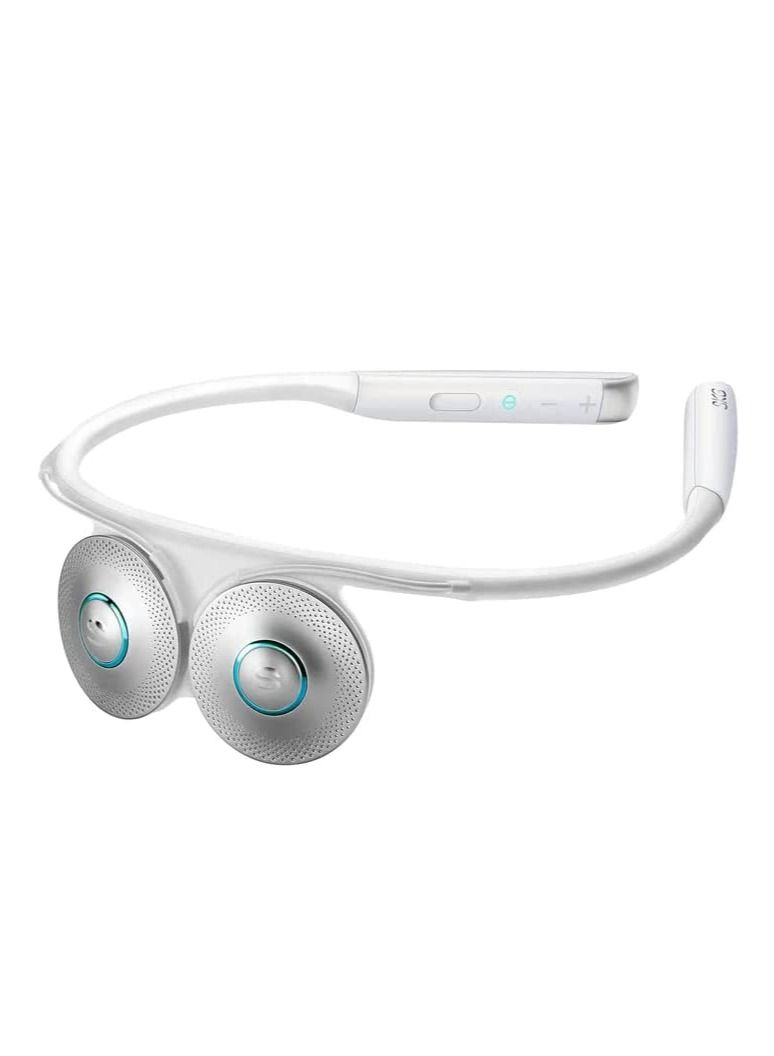 SKG cervical massager shoulder neck massager simulated hand kneading dual frequency pulse mobile hot moxibustion T5 - Image 1
