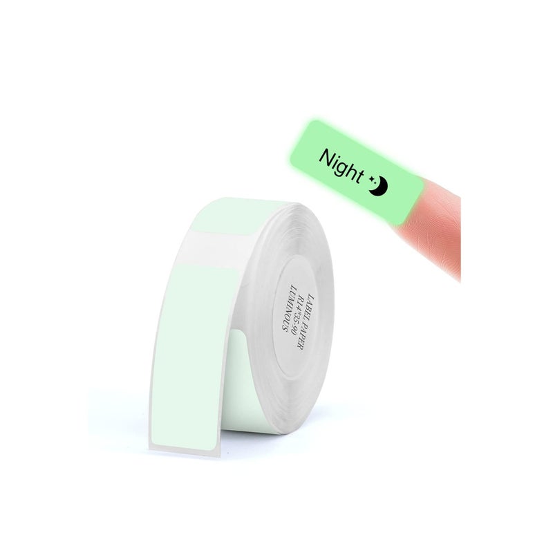 Zikra Labels Maker Tape, Waterproof Anti-Oil Scratch-Resistant Sticker, Compatible for D11 D110 D101 Printer Labels Stickers, Name Tag for Spice Jars Bottle - Image 1