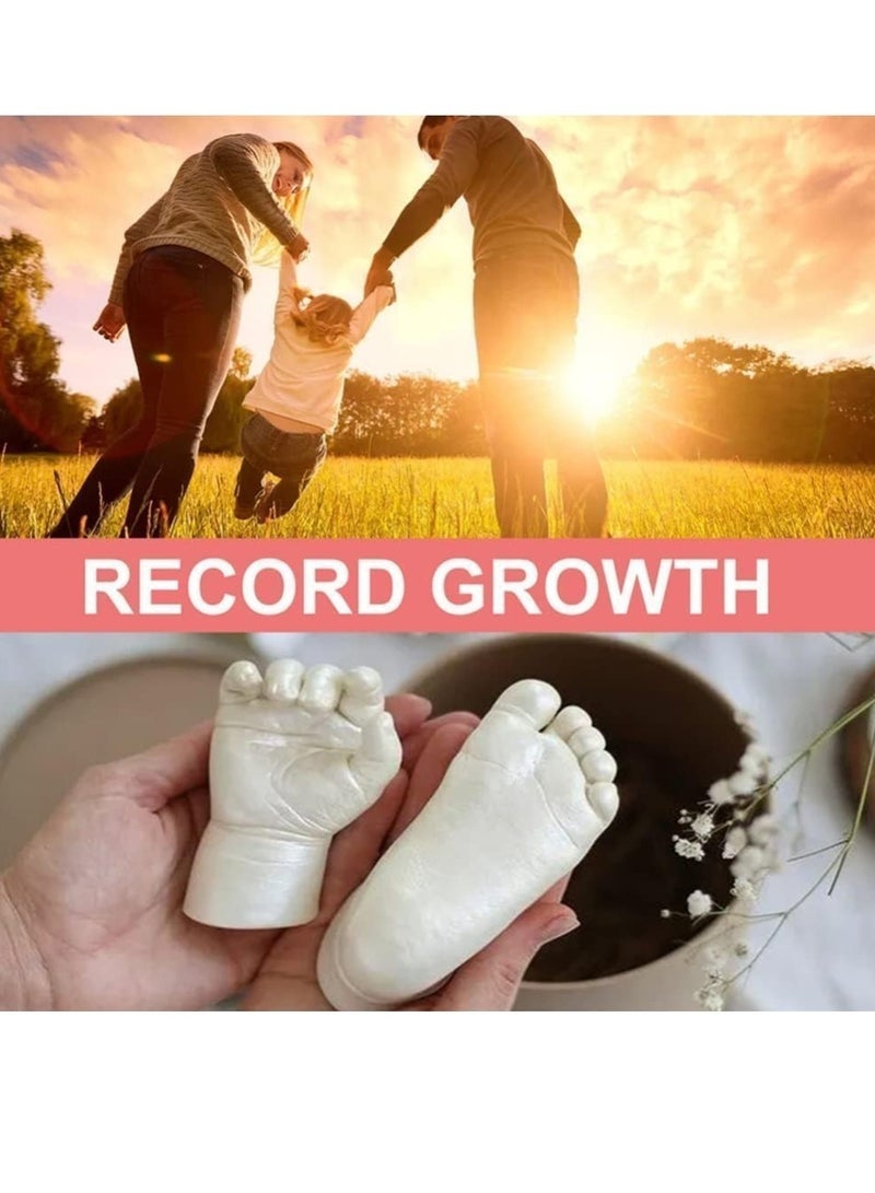 Baby Keepsake Hand Casting Kit, Kids Keepsake Sculptures, Infant Hand Foot Molding, Plaster Hand Moldings Casting Kit for First Birthday Newborn Gifts Kids - Image 4