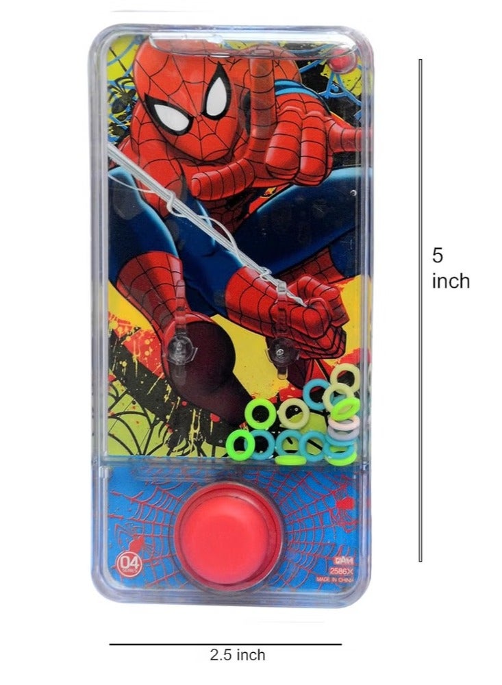 ألعاب سبايدر ثور هالك المائية للأطفال، ألعاب حلقات وقت المرح المائية المحمولة باليد، هدية عيد ميلاد لطيفة للأطفال، ألعاب حلقات الماء المنتقمون (عبوة من 3) - Image 2