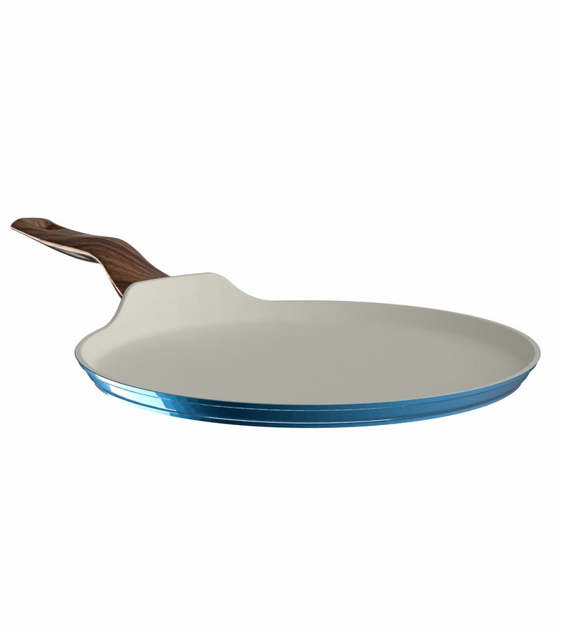 Bianca cookware Bianca Crepe Pan 32cm  – 99.7% Pure Aluminum Alloy 1050 – Premium Non-Stick Crepe Pan – Heat-Resistant Bakelite Handle – PFOA, PTFE, PFAS & PFOS Free – 3 Years Warranty - Image 1