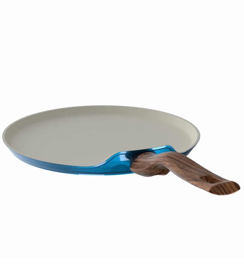 Bianca cookware Bianca Crepe Pan 32cm  – 99.7% Pure Aluminum Alloy 1050 – Premium Non-Stick Crepe Pan – Heat-Resistant Bakelite Handle – PFOA, PTFE, PFAS & PFOS Free – 3 Years Warranty - Image 3