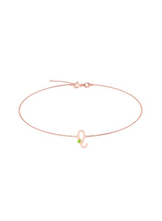 Capri Gold 18K Rose Gold Leo Zodiac Sign Bracelet with Peridot - pzsku/ZC09581EBBDFE7C63891CZ/45/_/1652868803/779d9037-4f49-4d8e-879f-8f8f5c7198f6