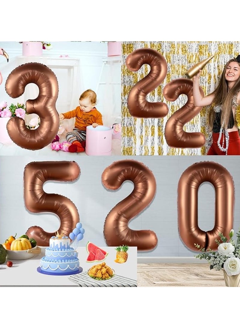 ThePartyPopper 40 Inch Coffee Number Balloon 1 - Image 2