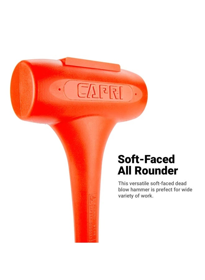 Capri Tools CP10102 C102 12 lb Dead Blow Hammer  36-1 2   Orange  - Image 3