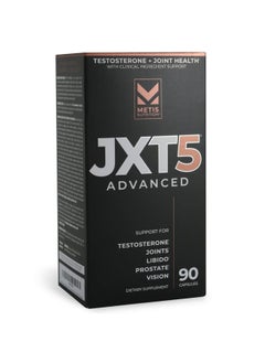 METISNutrition Metis Nutrition Jxt5 Joint Health - 5-In-1 Men'S Health Supplement To Libido, Prostate, And Vision - Test Boost, Joint Support, And Improve Energy (90 Capsules)  - Image 1