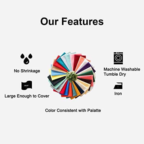 Weavric Cloth Dinner Napkin Bulk, Set of 12, 20 X 20 Inches, Washable Reusable Black Table Napkins with Hemmed Edge for Wedding, Party, Hotel, Restaurant - Image 5