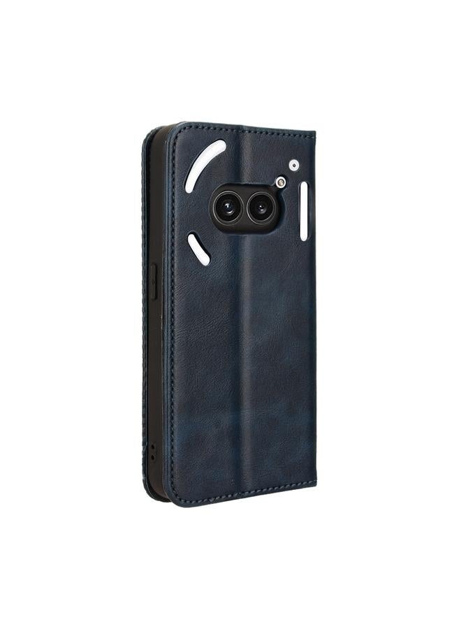 S-TOP Case For Nothing Phone 2a Magnetic Buckle Retro Texture Leather Phone Case - Image 3