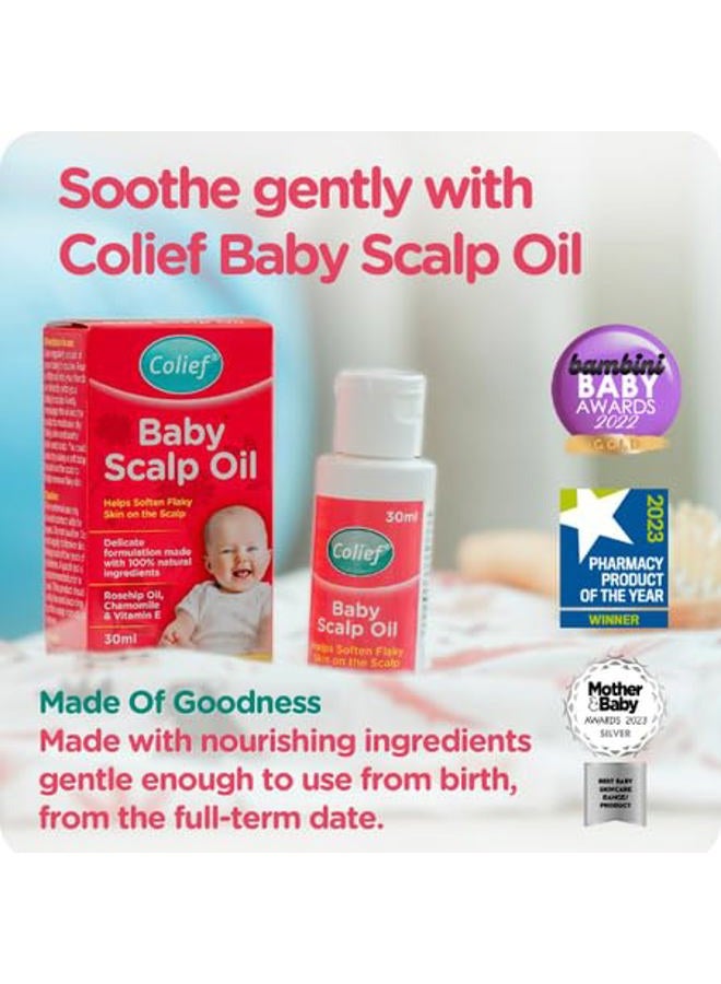 Colief Baby Scalp Oil - 30ml - Soothing Moisturising Oil for Baby Scalp and Skin - Preventative of Itchy, Flaky, Dry, Damaged Skin and Cradle Cap. - Image 4