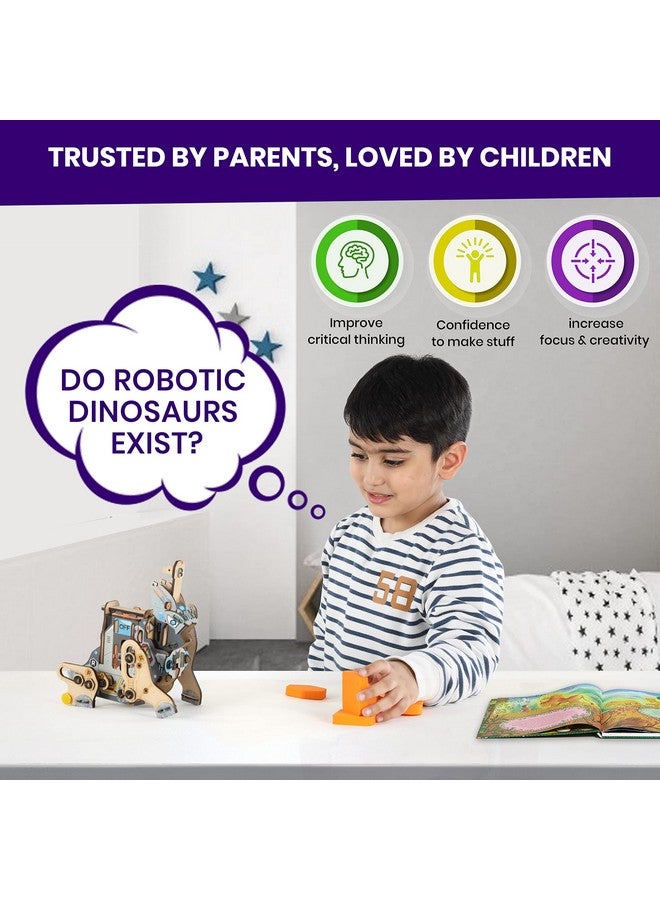 Smartivity Xenobotz Wreck It Saurus for 8+ Years Boys and Girls, STEM, Learning, Educational and Construction Activity Toy Gift - Image 4