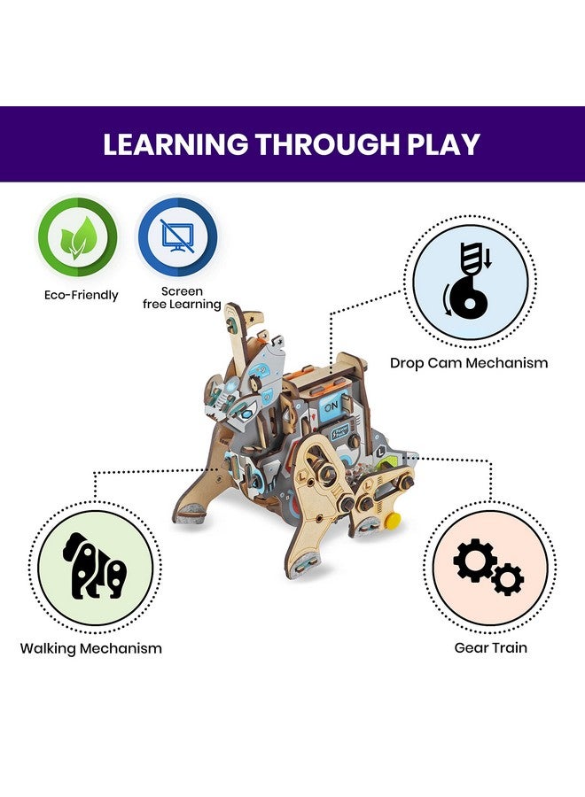 Smartivity Xenobotz Wreck It Saurus for 8+ Years Boys and Girls, STEM, Learning, Educational and Construction Activity Toy Gift - Image 3