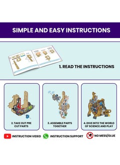 Smartivity Smartivity Xenobotz Wreck It Saurus for 8+ Years Boys and Girls, STEM, Learning, Educational and Construction Activity Toy Gift  - Image 5