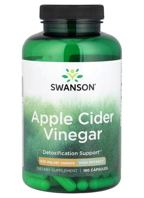 Apple Cider Vinegar - High Potency 625 mg 180 Caps