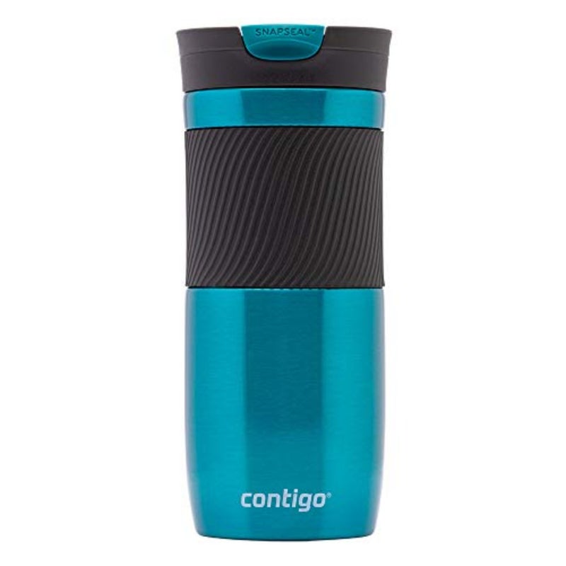 Byron Snapseal Travel Mug, Stainless Steel Thermal Mug, Vacuum Flask, Leakproof Tumbler, Coffee Mug with BPA Free Easy-Clean Lid - Image 1